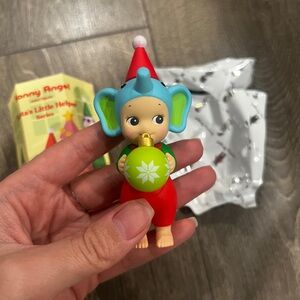 Brand NEW Sonny Angel Santa’s little helper Series mini figure - elephant